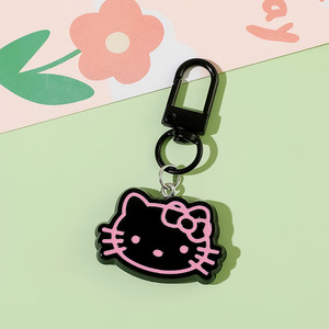Portachiavi all'ingrosso: graziosi ciondoli in resina acrilica Hello Kitty per donna - Product Image 4