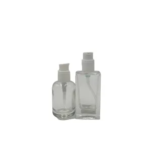 Botella de aceite esencial con cuentagotas de vidrio cosmético personalizado de 30ml