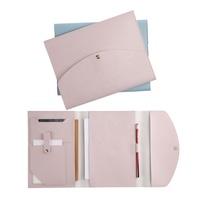 Porte-documents en cuir PU de qualité supérieure, personnalisé, style professionnel, A3, A4, A5, pour l'école, le bureau