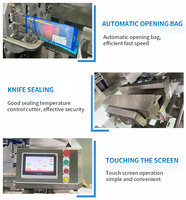 Machine d'emballage automatique de chaussettes CB-300SK, haute productivité, scellage de sacs en plastique, moteur contrôlé par PLC