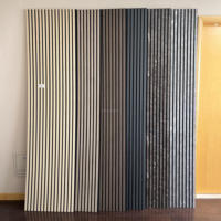 Panneaux acoustiques insonorisants en MDF, 100% fibre de polyester, design moderne, NRC 0.8, écologiques, légers, ignifuges, studio, hôtel