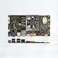 Carte mère de bureau embarquée Mini ITX avec processeur Intel 3865U intégré, DDR4 MAX 16 Go, disque dur SATA