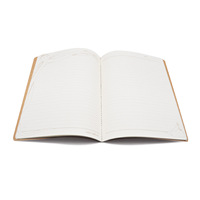 Autocollants de Journal planificateur à conception personnalisée, livre à couverture souple en pointillés A4, carnet d'étudiant, pas de livre pour un usage quotidien