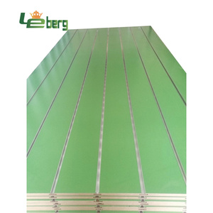 Venta caliente impermeable HOJA DE <span class=keywords><strong>MDF</strong></span> <span class=keywords><strong>ranurada</strong></span> para diseño de interiores - Product Image 4