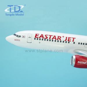 Eastar personnalisé <span class=keywords><strong>B737</strong></span> MAX <span class=keywords><strong>8</strong></span> 20cm 1/200 Mini modèle d'avion en plastique - Product Image 2