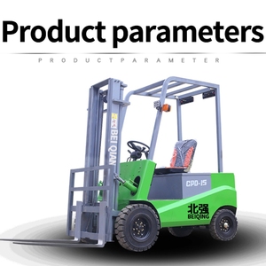 Alta qualità usato 1.5ton Lonking carrello elevatore elettrico piccola nuova energia per industrie edili carrello elevatore elettrico - Product Image 2