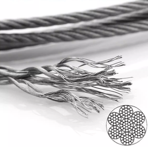 Cable <span class=keywords><strong>de</strong></span> Acero Inoxidable <span class=keywords><strong>de</strong></span> Grado Marino con Resistencia Superior a la Corrosión para Uso en Alta Mar, <span class=keywords><strong>Amarre</strong></span> y Arquitectura - Product Image 3