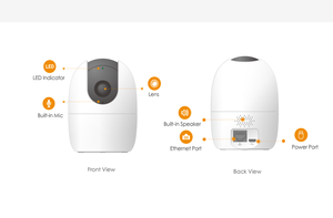 Monitor para Bebés DH Imou <span class=keywords><strong>2022</strong></span>, Cámara Interior de 2MP, <span class=keywords><strong>IPC</strong></span>-A22E, Detección Humana por IA y Modo de Privacidad, Alarma Sonora - Product Image 3