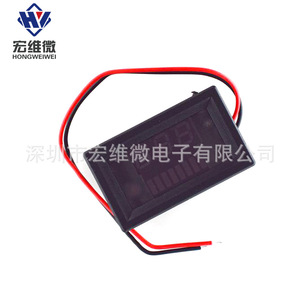 Voltímetro Digital DC de 0-600V para Medir la Potencia de la Batería de Vehículos Eléctricos, Pantalla Roja - Product Image 1