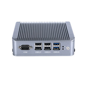 英特尔 N2840 金属迷你电脑工业级无风扇电脑 6*USB <span class=keywords><strong>2</strong></span>*LAN HDMI+VGA mSATA SSD 12V 适合边缘处理 POS 零售 - Product Image 6