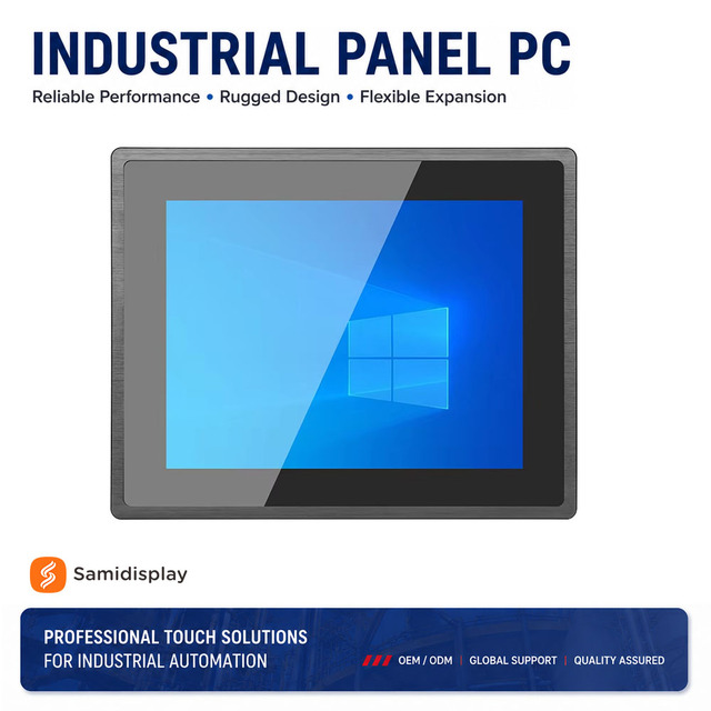 15.6Inch 16:9 Embedded Capacitive Touch Screen All in One Panel Pc J1900i3 I5 I7 1*Lan 1*VGA 1*HMI 2*COM 4*USB OEM Waterproof