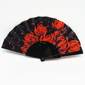 Nuevo Abanico Plegable de Plástico y Tela QM para Regalo, Manualidades y Decoración - Product Image 5