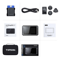 Outil de diagnostic bidirectionnel TOPDON ArtiDiag 900 BT AD900BT, prend en charge le codage ECU, 28 fonctions de service, HDMI, mise à jour gratuite pendant 2 ans