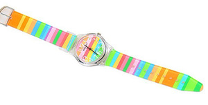 Jam Tangan Anak Perempuan <span class=keywords><strong>Heartbeat</strong></span> Ladies Willis Jam Tangan Wanita Tahan Air Pelangi Modis Resin Jam Tangan Wanita - Product Image 6