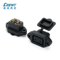 Câble de charge pour vélo électrique 49CM, port de charge IP67 30A, connecteur en laiton, boîtier PC, prise d'alimentation pour scooter, connecteur de batterie pour vélos électriques