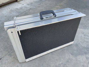 Rampa <span class=keywords><strong>para</strong></span> silla de ruedas de aluminio plegable portátil con papel de lija antideslizante <span class=keywords><strong>para</strong></span> personas discapacitadas <span class=keywords><strong>Rampas</strong></span> y soportes <span class=keywords><strong>para</strong></span> motocicletas - Product Image 4