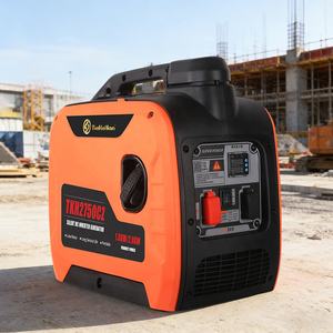 เครื่องกำเนิดไฟฟ้าอินเวอร์เตอร์แบบพกพา 1.8 กิโลวัตต์ เงียบ 24 โวลต์ ดีซี ใช้เชื้อเพลิงเบนซิน สตาร์ทอัตโนมัติ ความจุถังน้ำมัน 6.5 ลิตร เป็นมิตรกับสิ่งแวดล้อม สำหรับรถบ้าน รถมอเตอร์โฮม รถบรรทุก รถยนต์ไฟฟ้า - Product Image 1