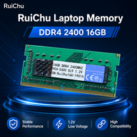 RuiChu DDR4 16GB 2400MHz Module de mémoire RAM pour ordinateur portable PC4-19200 SODIMM 260PIN pour mise à niveau d'ordinateur portable, RAM entièrement compatible