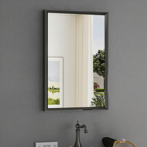 M.F. Espejo de Pared Rectangular con Borde Biselado de Aleación de Aluminio Contemporáneo, Personalizado para Escuelas, Modelo MF-AB-505 de INTERNATIONAL EXPORTS - Product Image 3