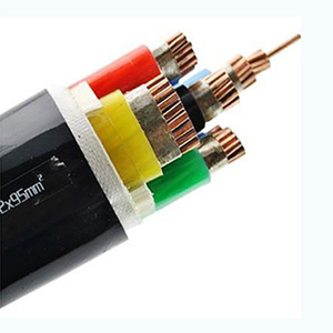 Огнестойкий кабель с низким уровнем дыма, безгалогенный 2/3/4/5 сердечник 2,5/6/10-240 плоский XLPE GB Чистый медный 2,5/6/10-240 плоский пламя - Product Image 4