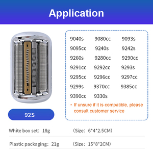 เครื่องโกนหนวดชุดที่<span class=keywords><strong>9</strong></span>สำหรับ <span class=keywords><strong>Braun</strong></span> 92S 9040S 9080cc 9093S 9095cc 9240s 9242S - Product Image 4