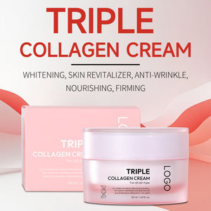 Crème Visage Hydratante Anti-Rides Personnalisée pour une Élasticité Accrue au Rétinol, Glycérine, Niacinamide, Beurre de Karité et Triple Collagène Raffermissant - Product Image 2