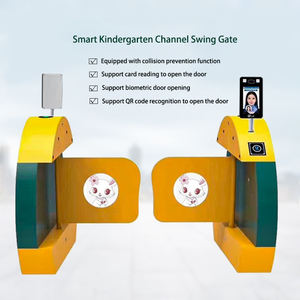 Cancello girevole automatico motore Brushless in acciaio inox barriera di velocità pedone controllo di accesso Anti-Tailgating - Product Image 2