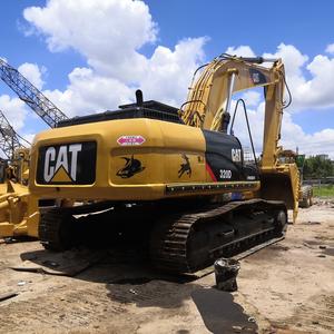 Excavadora CAT 320D y 330D usada de 20 toneladas a la venta, motor de componentes básicos en China, excavadoras usadas Cat 320D de construcción - Product Image 2