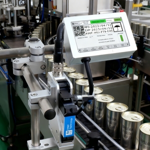 DOCOD TIJ data di scadenza di codifica macchina ad alta velocità codice a barre Batch stampa T180E on-line termica industriale stampante a getto d'inchiostro per cartone - Product Image 1