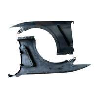 Pour Ford Mustang GT350 garde-boue avant en Fiber de carbone modifié 1 pièces/ensemble accessoires de voiture