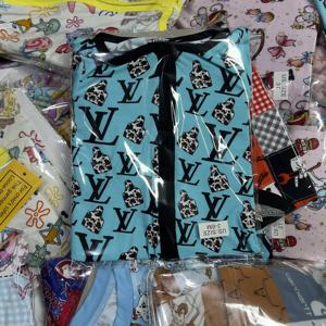 AustinBella Özel Tasarım Çizgi Film Karakterleri Bambu Pijama Tulum Bebek Giysileri Hayvan Desenli Fermuarlı %95 %5 Spandeks Giyim Çeşitli Eşyalar - Product Image 2