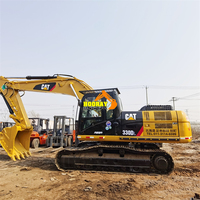 حفارة زاحفة مستعملة بسعة 30 طن للبيع بالجملة، حفارة كاتربيلر مستعملة طراز Cat 330c و330d و335d، آلات مستعملة