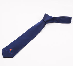 Cravatta di seta Logo personalizzato di fabbricazione di cravatta di alta qualità cravatte fatte a mano all'ingrosso 100% tessuto di seta - Product Image 3