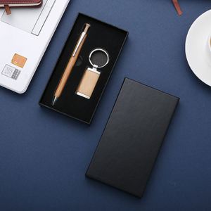 Promotion Custom Logo Elegant Pen and Keychain Box Set for Business Highend Office Supplies Stylish Corporate <b>Gift</b> - Product Image 2