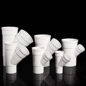 Высокое качество UPVC DWV фитинги Y-образный тройник трубы ПВХ дренаж и процесс впрыска воды новый дизайн - Product Image 5