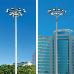 LIWEI mejor venta iluminación de mástil alto 4800w 30m 35m poste de iluminación y torre de iluminación - Product Image 1