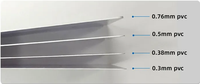 Étiquettes en plastique de code à barres d'étiquette en PVC en forme de découpe imperméables colorées personnalisées/porte-clés avec anneau en métal