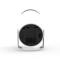 Projecteur portable HY300Pro HY300 avec WiFi, mini cinéma maison intelligent, écran LCD, vidéo 4K, projecteur Android, Proyector