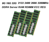 Module de mémoire interne DDR4 pour serveur, RDIMM ECC REG 8 Go 2133 2400 2666 3200 MHz, pour mise à niveau des serveurs et stations de travail