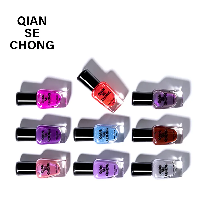 New Arrival Nhà máy cung cấp trực tiếp nhiệt độ thời trang thay đổi sơn móng tay Bán Chạy nhất Nail Art