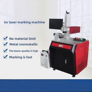 Macchina per marcatura <span class=keywords><strong>Laser</strong></span> Uv bottiglia di vino vetro temperato pietra preziosa di plastica macchina per incisione non metallica macchina per incisione - Product Image 3