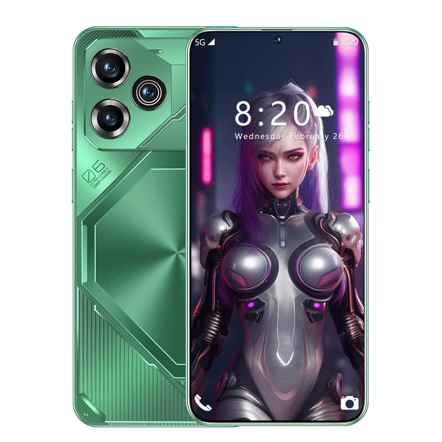 Original Unlocked Smartphone POVA6 Pro 16+1TB Android13.0 HD Octa Core 108MP LTE 7.3-Inch 7800mah Tecno 5G Mobile Phone