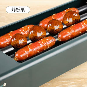 Machine à griller les saucisses personnalisée, mini-gril électrique de table antiadhésif pour la maison, le dortoir, le petit-déjeuner, 10L ou moins - Product Image 2