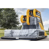 Excitant Ultime Gonflable Adulte Cliff Jump Drop Zone Blow up Freefall Double Stunt Plate-forme de saut gonflable pour le plaisir