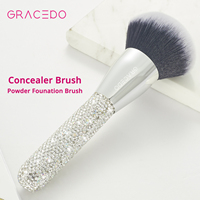GRACEDO Poudre de diamant unique de haute qualité, étiquette privée, couleur argent, paillettes de luxe, logo personnalisé, baume à lèvres scintillant, gloss à lèvres