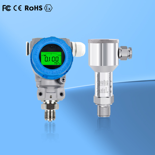 Ce High Temperature Pressure Transducer 4-20ma Intelligent Explosion-proof 2088 Pressure Transmitter Lcd Display Pressure Sensor