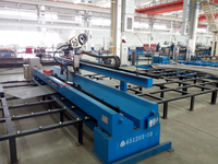 Machine de soudage longitudinal pour plaques, soudeuse automatique pour soudage bout à bout SAW MIG TIG de réservoirs et cylindres