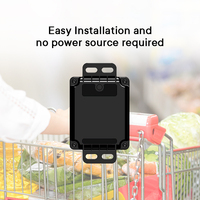 Mini traceur GPS de voiture dissimulé, étanche, magnétique, compatible GSM/LBS/BeiDou, application Android/iOS, compatible PC, 1 an sans frais mensuels