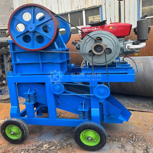 Concasseur à mâchoires mobile sur chenilles pour le broyage de déchets de construction et de pierres, idéal pour les sites miniers – Approvisionnement direct - Product Image 5