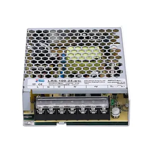 LRS-100-24 SMPS 220V 24V 4.5A Источник питания переменного тока в постоянный ток 100W высокого качества со светодиодным драйвером и камерами видеонаблюдения 24vdc